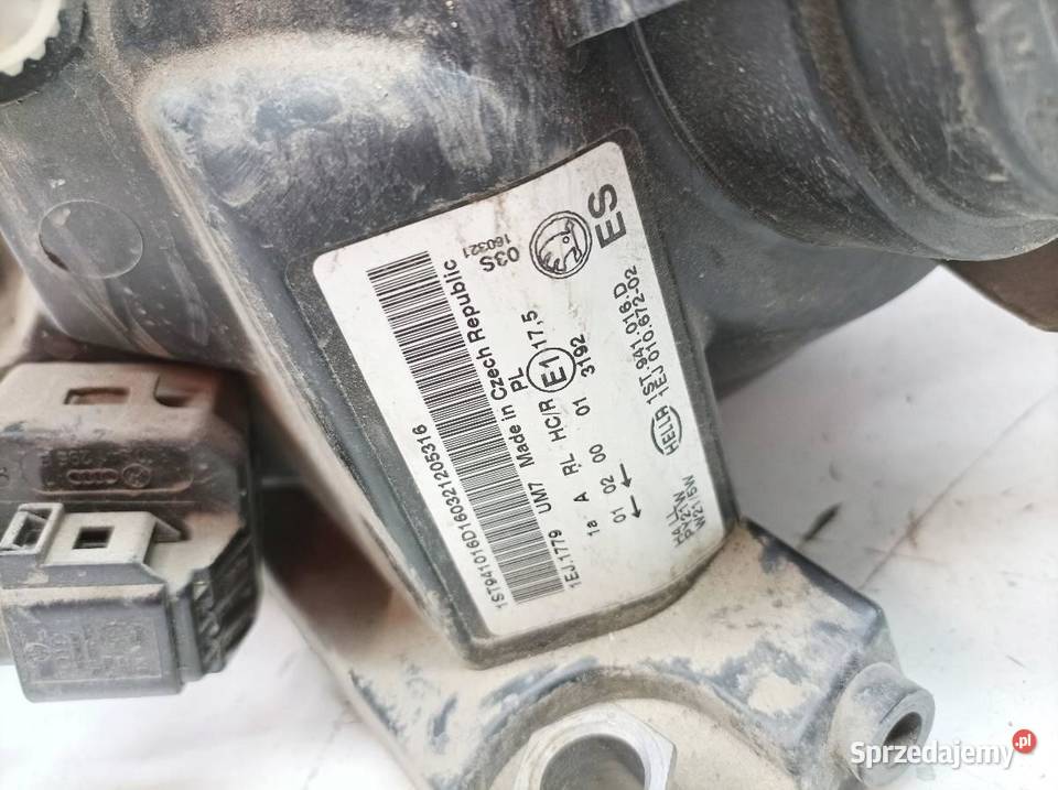 LAMPA PRZÓD PRAWA EU 1ST941016D Skoda Citigo I