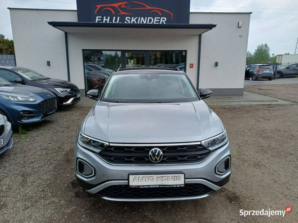 Volkswagen TRoc IQLEDY1 wł Navi Kamera Tablet srebrny małopolskie Chrzanów
