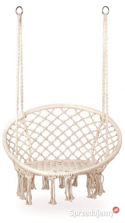 Fotel wiszący huśtawka ogrodowa bocianie gniazdo Bielsk Podlaski