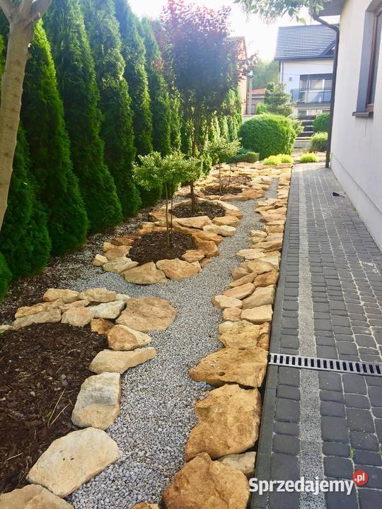 Kamień ogrodowy na wzmocnienie skarpy skalniak Warszawa