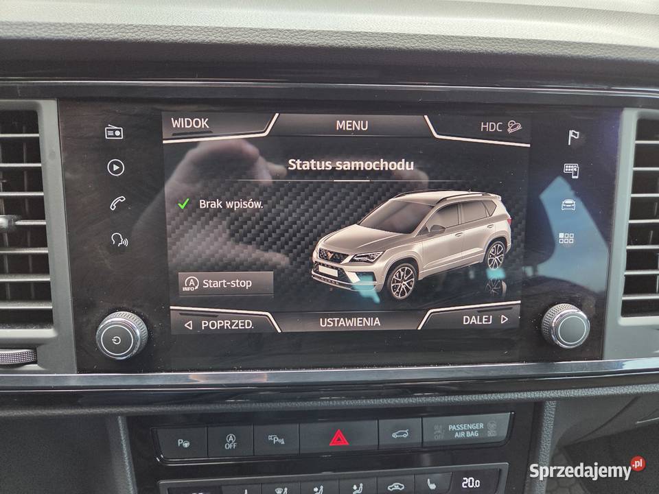 20 TURBO BENZYNA4X4SKÓRA ALCANTARAKAMERA bluetooth Ateca lubelskie Zamość