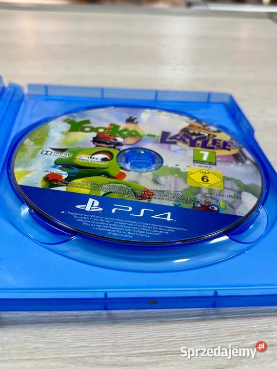 Gra YookaLaylee Sony PlayStation 4 4 dla dzieci warmińsko-mazurskie sprzedam