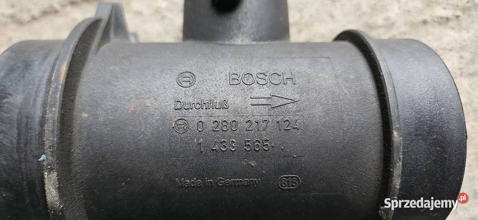 Przepływomierz masowy powietrza BMW E46 19 BOSCH Wykroty