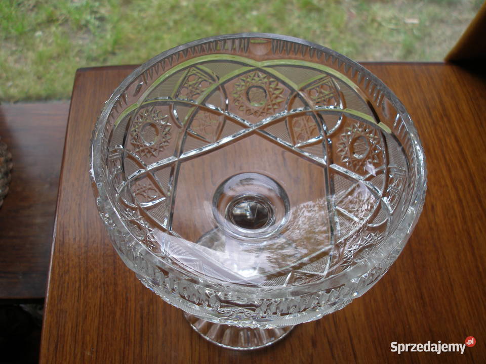 Patera kryształowa Warszawa