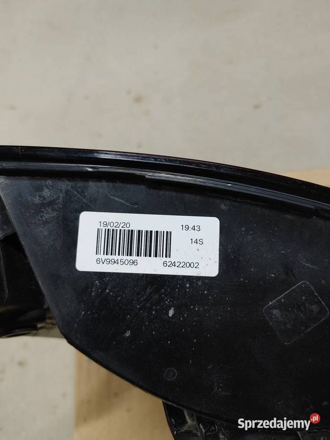 LAMPA TYLNA PRAWA SKODA FABIA III HB Oświetlenie kujawsko-pomorskie Włocławek