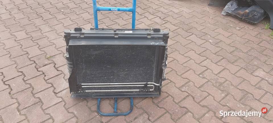 Komplet chlodnic wentylator BMW 5 E60 E61 Szczecin