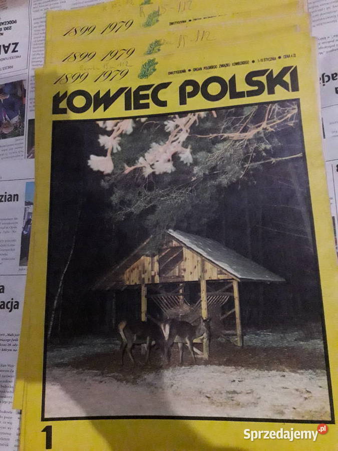 Łowiec Polski 1 do 24 1979 STARA KOLEKCJA PRL Warszawa