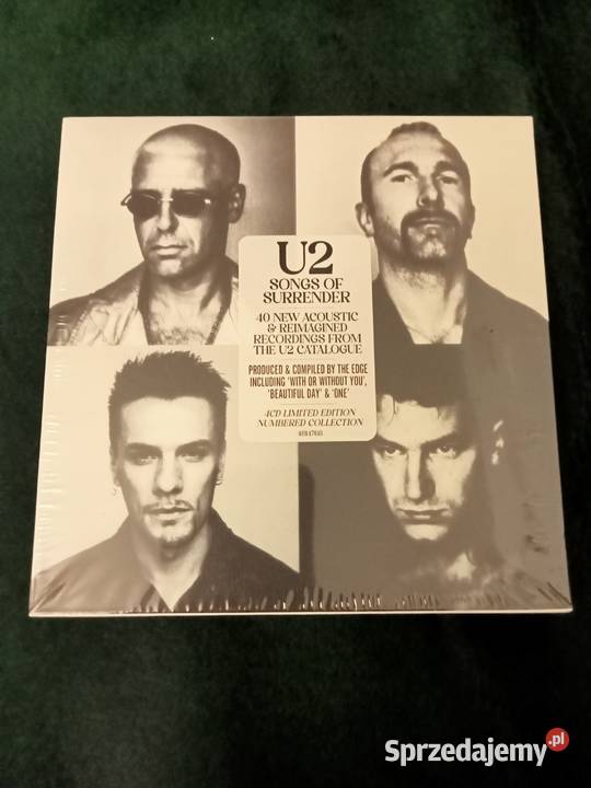 U2 Songs of Surrender 4x cd Nowy rock Ząbki