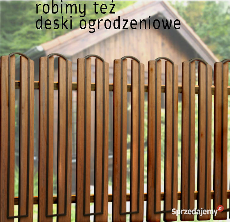 Meble ogrodowe wygodnie wyprofilowane wzór drewno Kraków