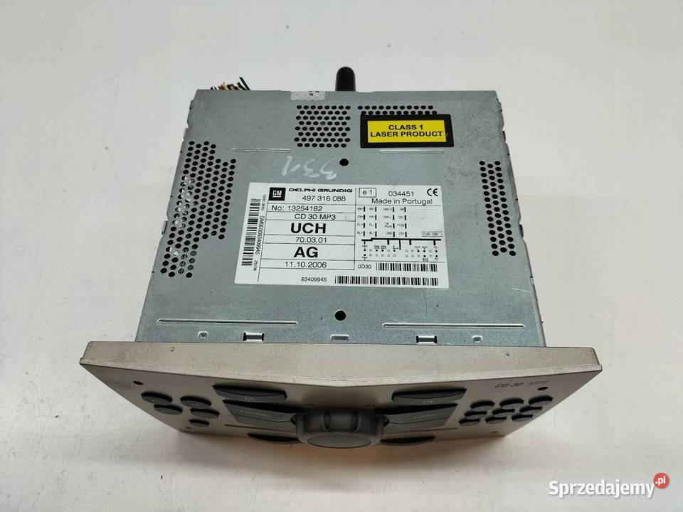 RADIO 13254182 Opel Corsa IV 20062014 D sprzedam