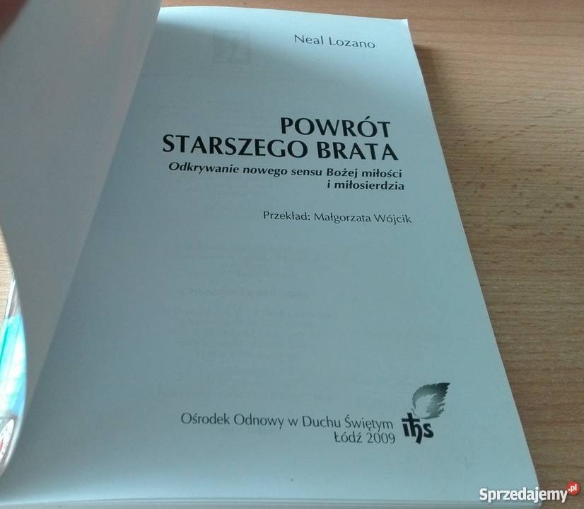 Powrót starszego brata odkrywanie nowego sensu wiara, duchowość Gdańsk