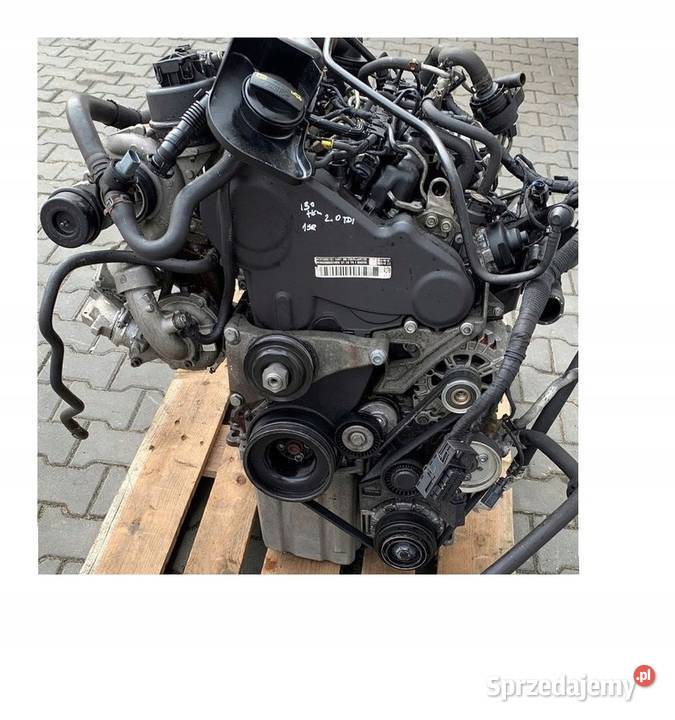 Silnik Komplet VW Crafter 20 TDi Biturbo CKU CSN osobowe Śmigiel sprzedam
