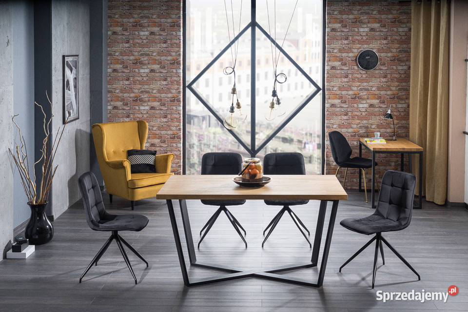 Stół Loftowy MARCELLO Lity Dąb