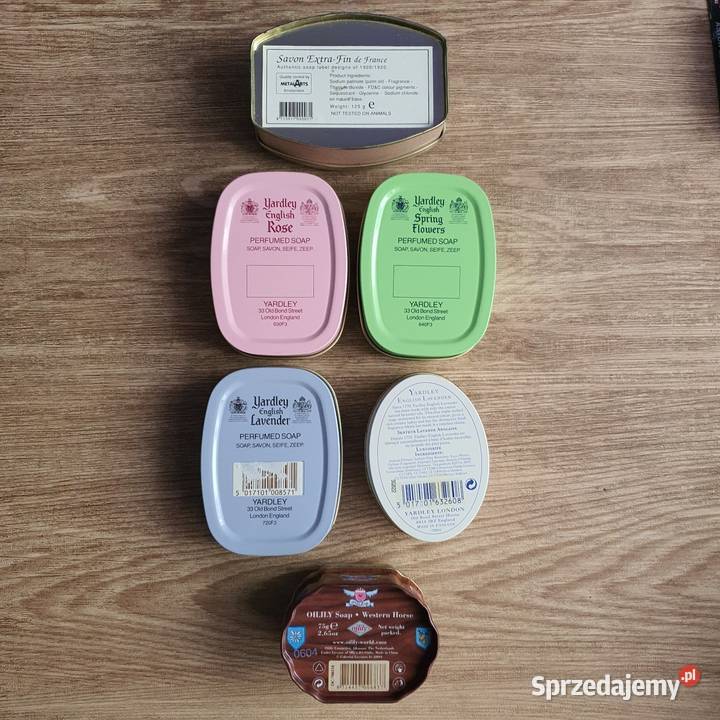 Mydełka England Pozostałe Nowa Sól sprzedam