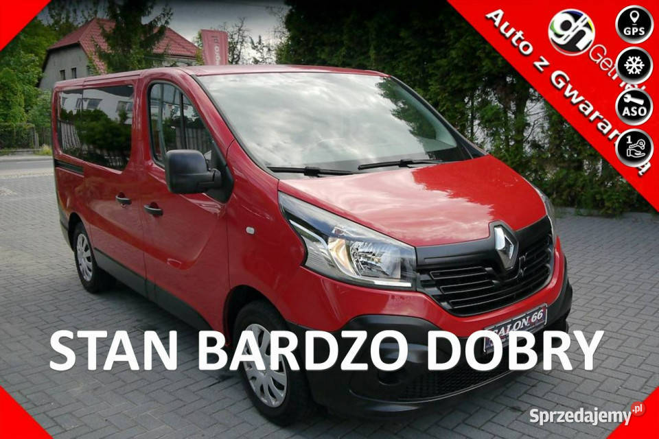 Renault Trafic 9 osob 130 Stan b klima światła przeciwmgielne