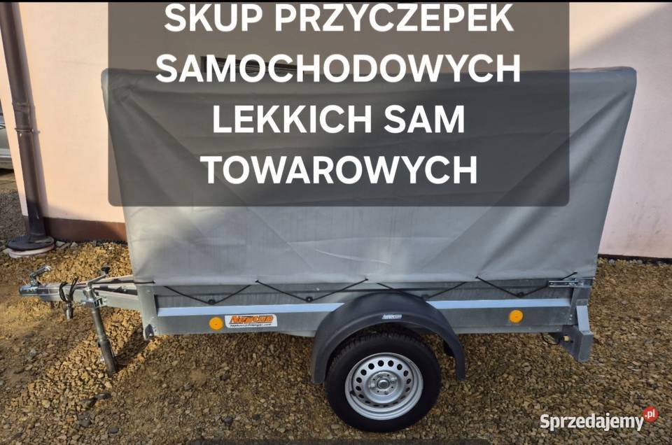 SKUP PRZYCZEPEK PRZYCZEP TOWAROWYCH LEKKICH SAM