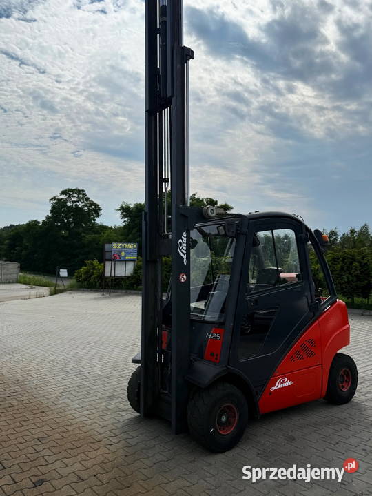 wózek widłowy LINDE H25T01 Triplex 470m kabina Wózki widłowe Działoszyn