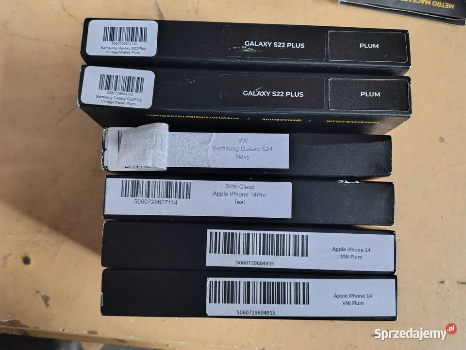 Skórzane etui na telefon Metro iPhone 131415 itp śląskie Zawiercie sprzedam