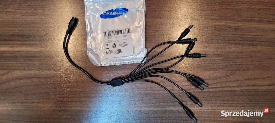 Przedłużacz wtyczki rozdzielacza do kamery CCTV śląskie Sosnowiec