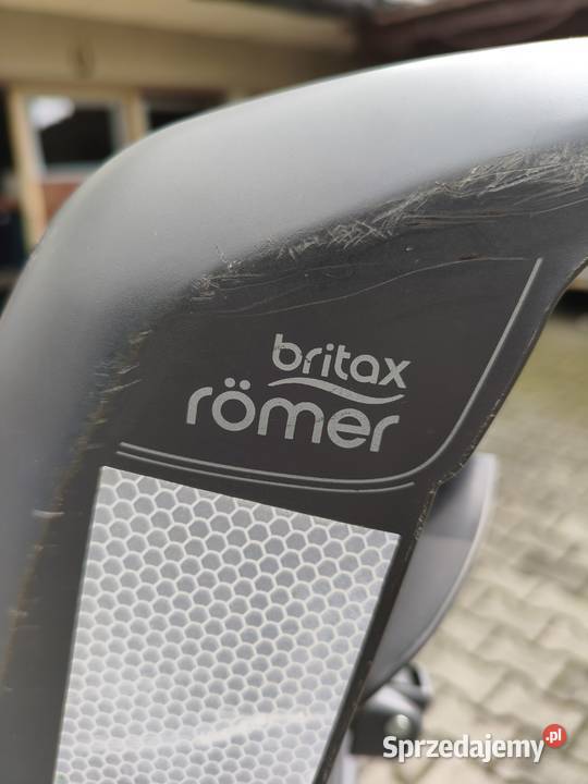 ODBLASKOWY Fotelik rowerowy dzieci Britax JOCKEY