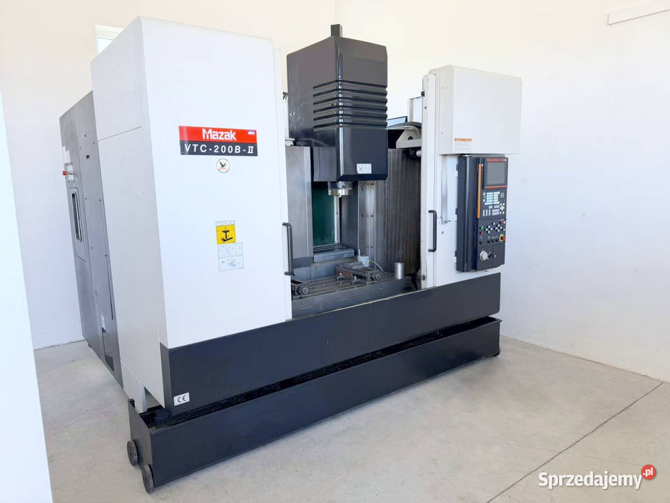 Frezarka CNC MAZAK VTC 200 BII 2004 duża Zabór