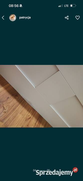 Łóżko Ikea brimnes 180 x 2000 białe z szufladami