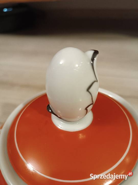 Bombonierka na cukierki ciastka Porcelana i szkło Gorlice