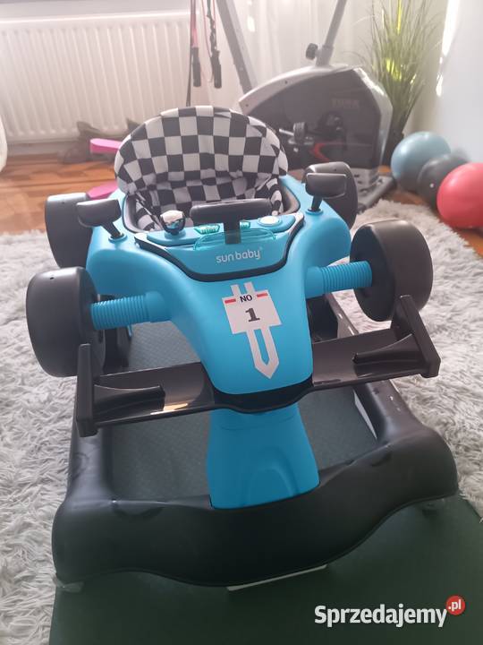 Chodzik SUN BABY Formuła 1 3w1 B01024 Niebieski Lublin