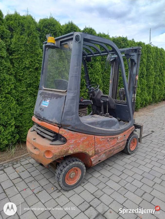 Wózek widłowy Linde h16 diesel Sieradz sprzedam