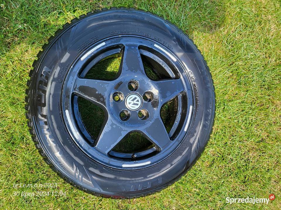 Felga 5x100 Opony 195x65xR15 91T skoda audi vw Samochodowe Kędzierzyn-Koźle