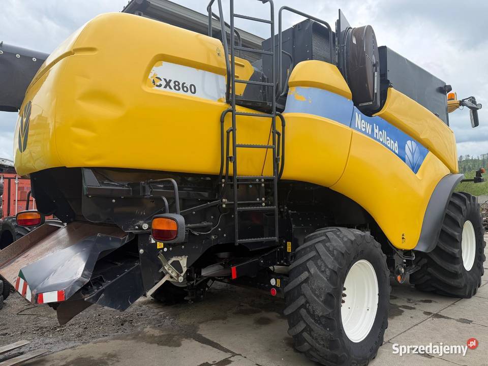 Kombajn zbożowy Holland CX 860 stół do rzepaku Nowa Ruda