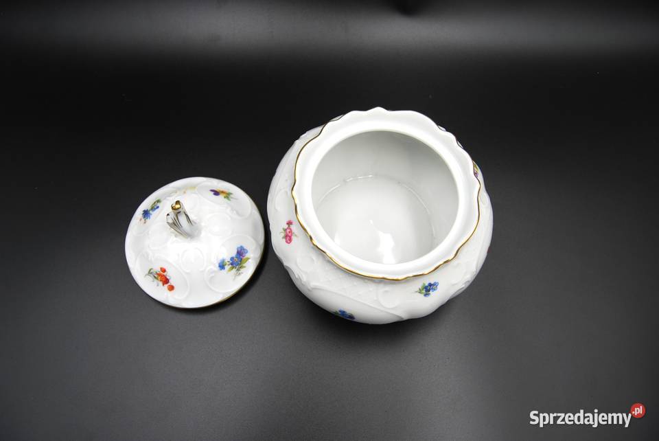 Porcelanowa waza z pokrywką Poznań