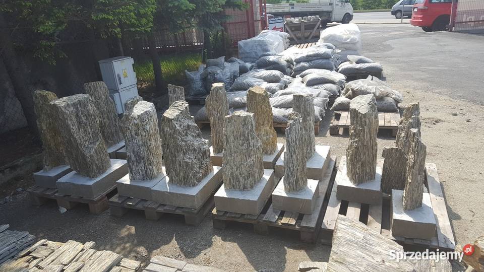 Szpilka głaz ogrodowe szpilki dekoracyjne dolnośląskie Bielawa sprzedam