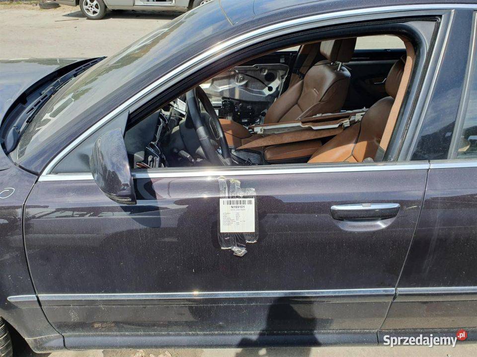 DRZWI LEWE PRZÓD AUDI A8 D3 LZ9X Lipno sprzedam
