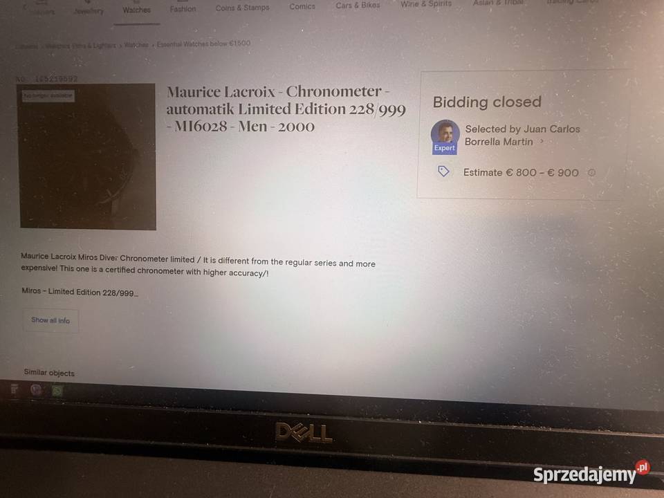Szwajcarski zegarek edycja limitowana Wagowo