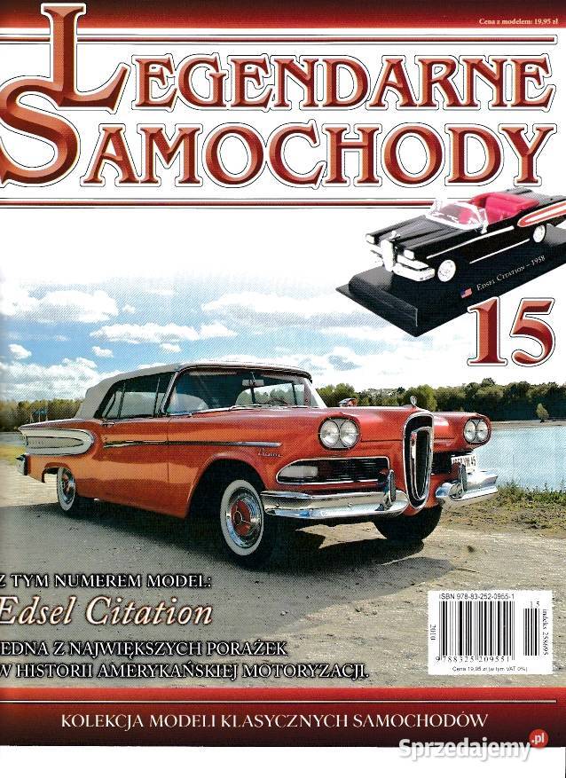 LEGENDARNE SAMOCHODY Pełna kolekcja Modelarstwo Wołomin