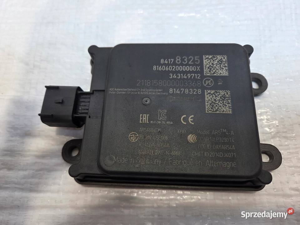 STEROWNIK MODUŁ ADC RADAR DISTRONIC OPEL kujawsko-pomorskie
