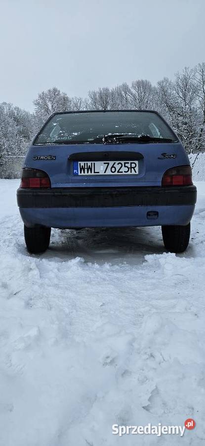 Citroen Saxo 15 diesel 58 1996r 1500cm3 Majdan Ostrowski