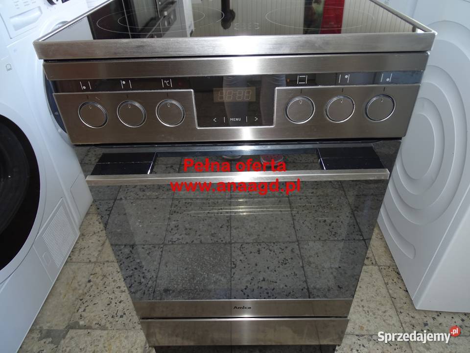 Kuchenka elektryczna szer 50 inox Duży Wybór