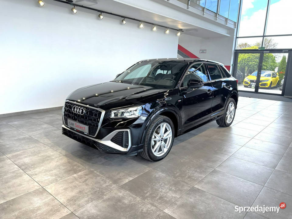 Audi Q2 Sline 35TFSI 150 Stronic 2024 r salon I elektrochrom. lusterko wst. Q2 małopolskie Myślenice
