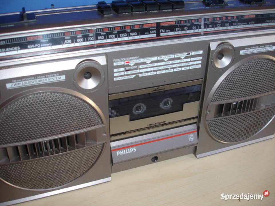 Radiomagnetofon PHILIPS D8134 Zielona Góra