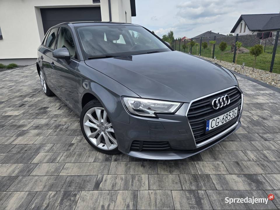 Audi A3 Lift 20 Diesel Ledy Bi Xenon aluminiowe felgi A3 Grudziądz