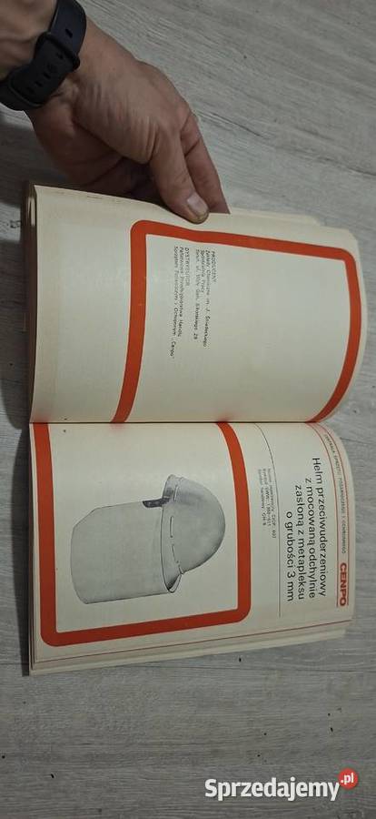 Katalog sprzętu ochrony osobistej CENPO wyd 1976