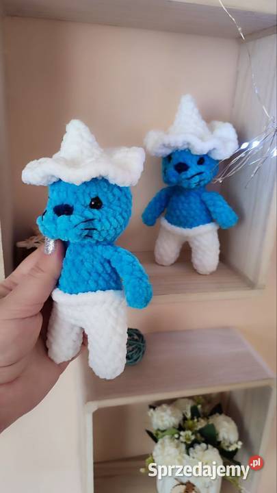Szydełkowy zabawk szydełkowy smurfkot Kraków