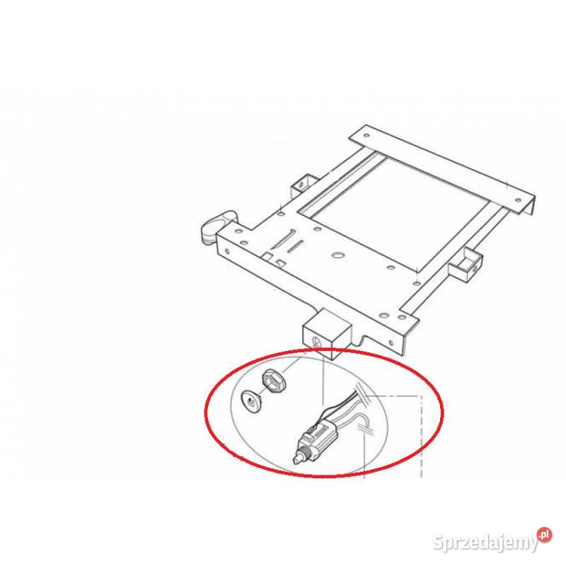 Włącznik wyłącznik kompresora do podstawy mol Kamionna