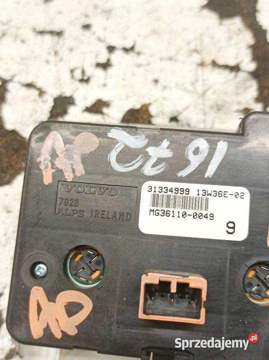 PRZEŁĄCZNIK ŚWIATEŁ ORG EU 1334999 Volvo XC 90 I Motoryzacja sprzedam