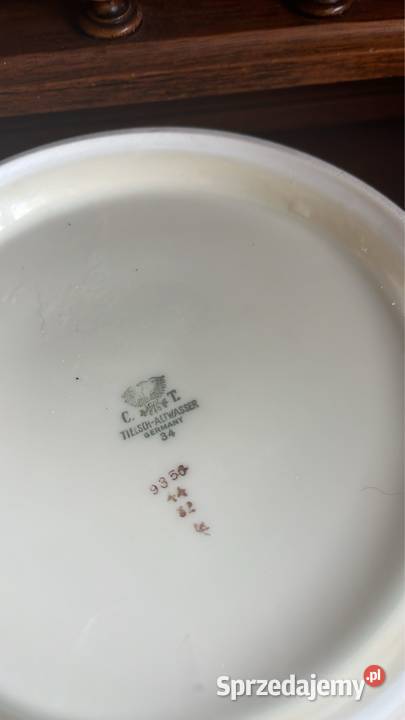 Waza Carl Tielsch Sygn w 1939 r CT Tielsch pomorskie Gdańsk