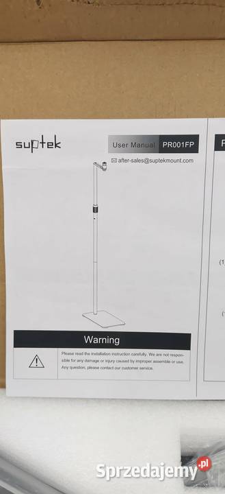 Produkt powystawowy uszkodzone opakowanie Stojak Stoliki, uchwyty i półki Ząbki