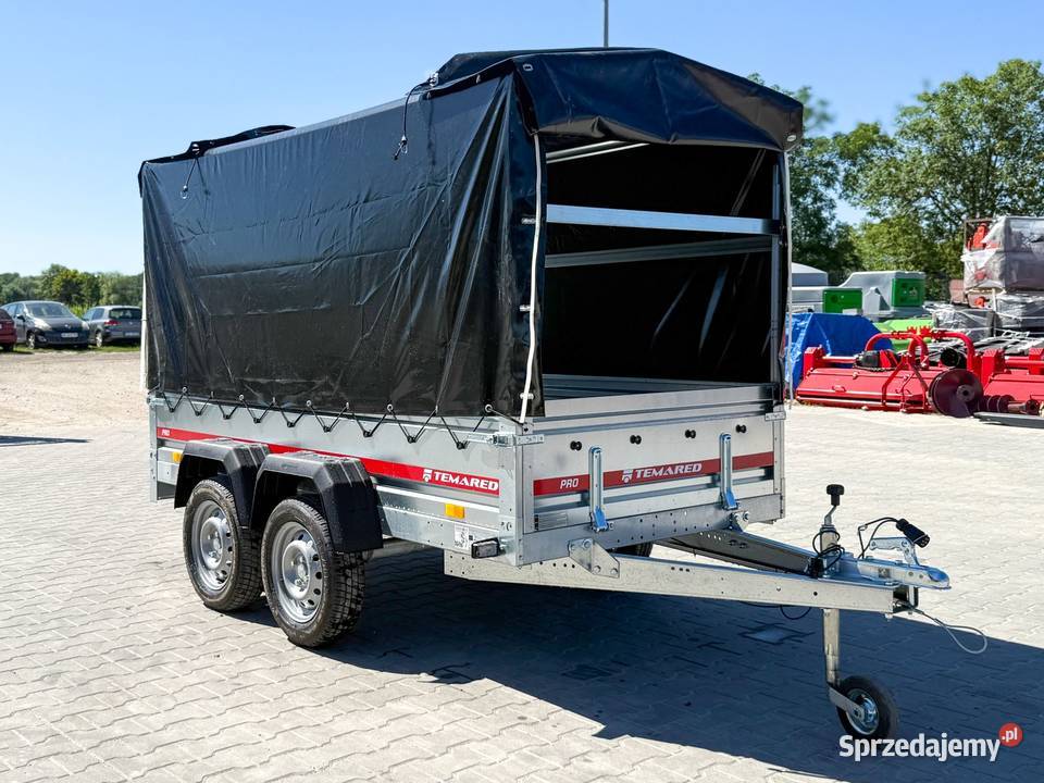 TEMARED PRO 26122 przyczepka samochodowa 264x126 burtowe Częstochowa sprzedam