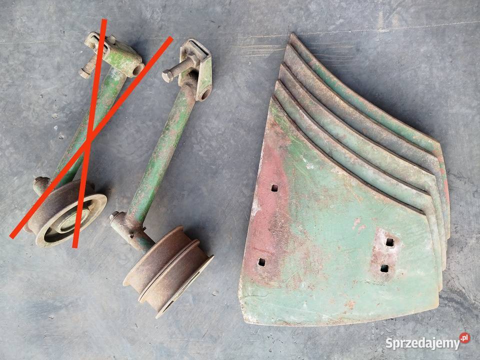 Pługofrezarka napinacz paski odkładnice